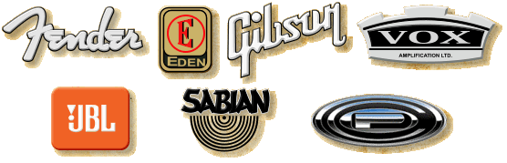 Chambers band uses Fender, Eden, Gibson, Vox and JBL products